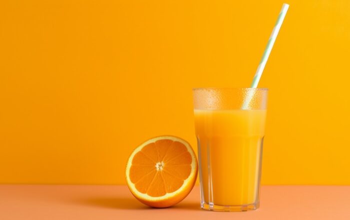 257. leadership orange juice