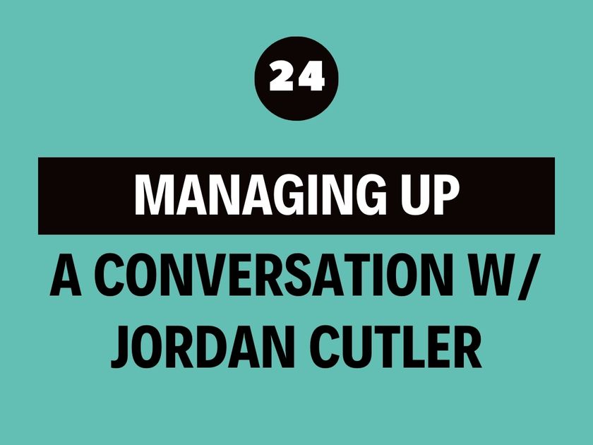 the best leadership podcast - managing up